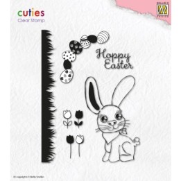 NC Cuties Clear Stamp Set A5 Hoppy Easter