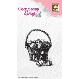 Nellie's Choice • Spring Clear Stamp Easter Eggs
