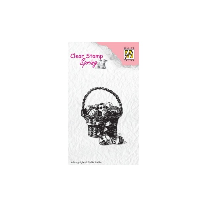 Nellie's Choice • Spring Clear Stamp Easter Eggs