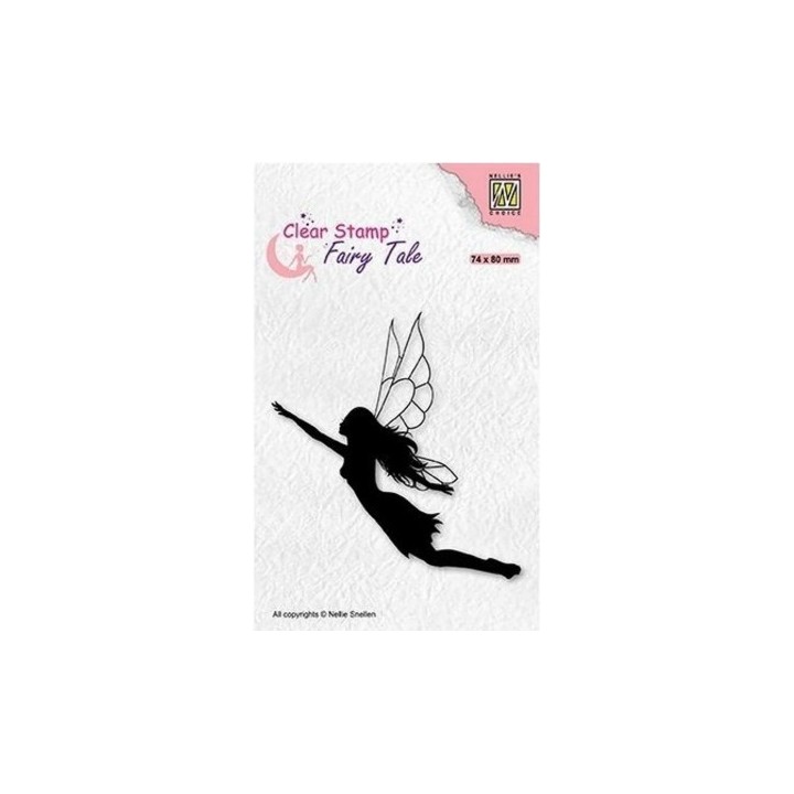 Nellie's Choice • Fairy Tale Clear Stamps Flying Elf