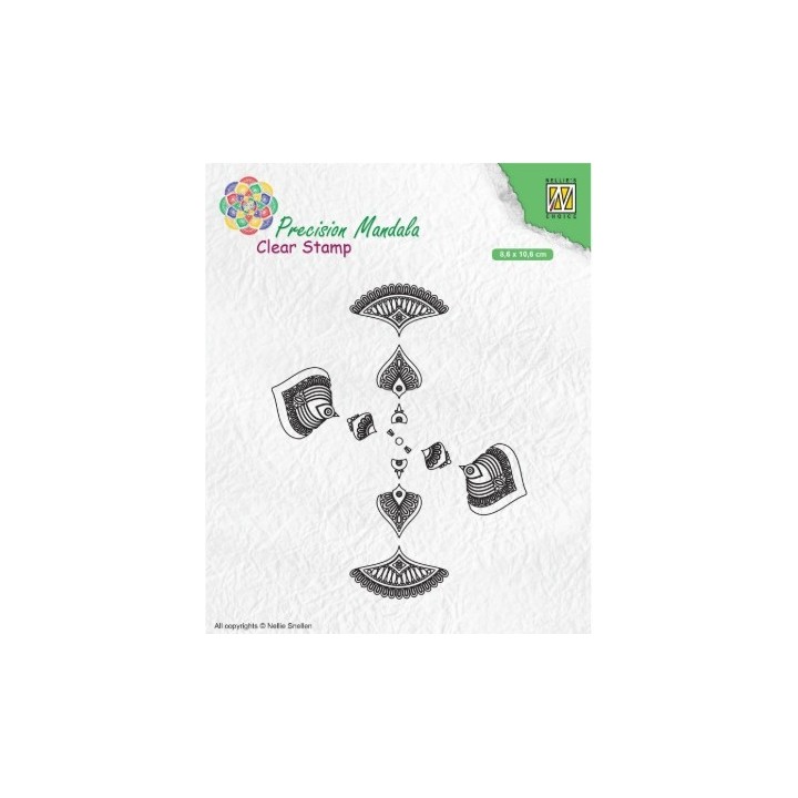 Nellie's Choice • Precision Mandala Clear Stamps 2