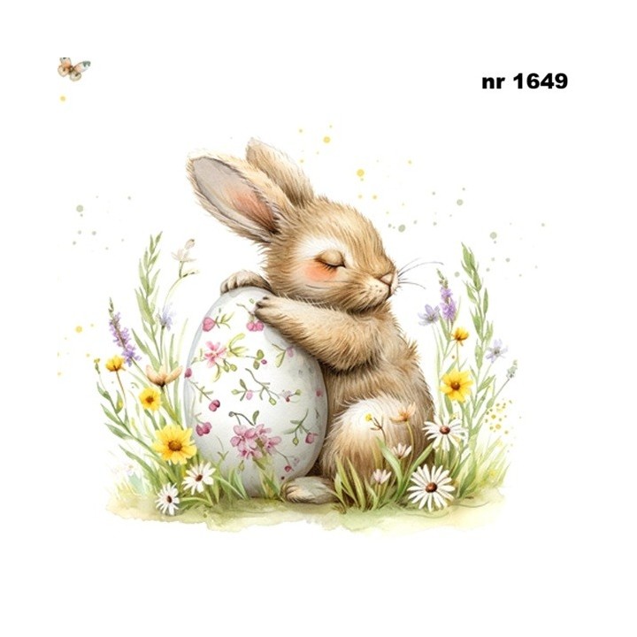 Sogno Pasquale servet 33x33cm
