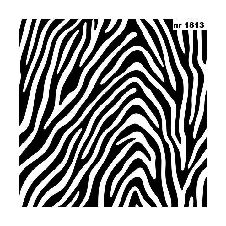 Plains Zebra servet 33x33cm
