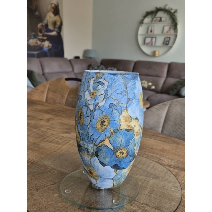 Harmony in blue servet 33x33cm