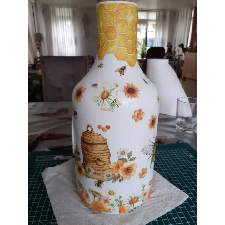 Bee happy servet 33x33cm (t-95)