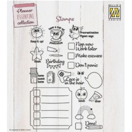 NC Planner Essentials clear stempel To-do's & More 22st.