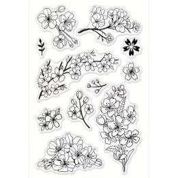 Clear stempel bloesems 11x16cm