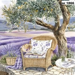 Summer in Provence servet 33x33cm
