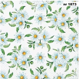 Chamomile Print servet 33x33cm