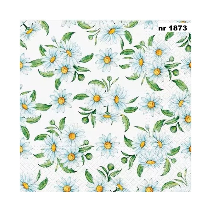 Chamomile Print servet 33x33cm