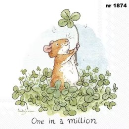 One in a Million servet 33x33cm