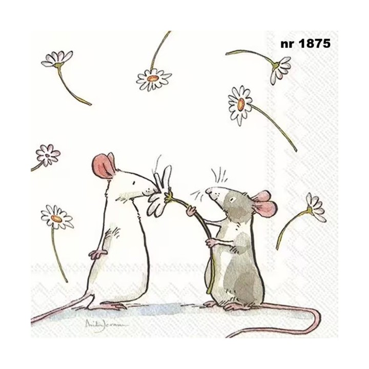 A Daisy for you servet 33x33cm