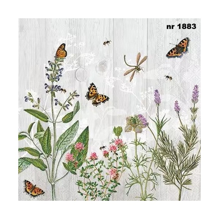 Herb Garden servet 33x33cm
