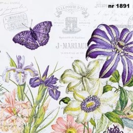 Belle Jardin servet 33x33cm