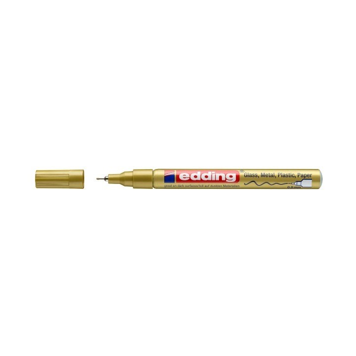 Edding 780 lakmarker 0,8 mm rond goud