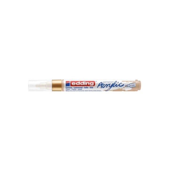 Edding 5001 Acrylmarker medium 2-3mm rijkgoud