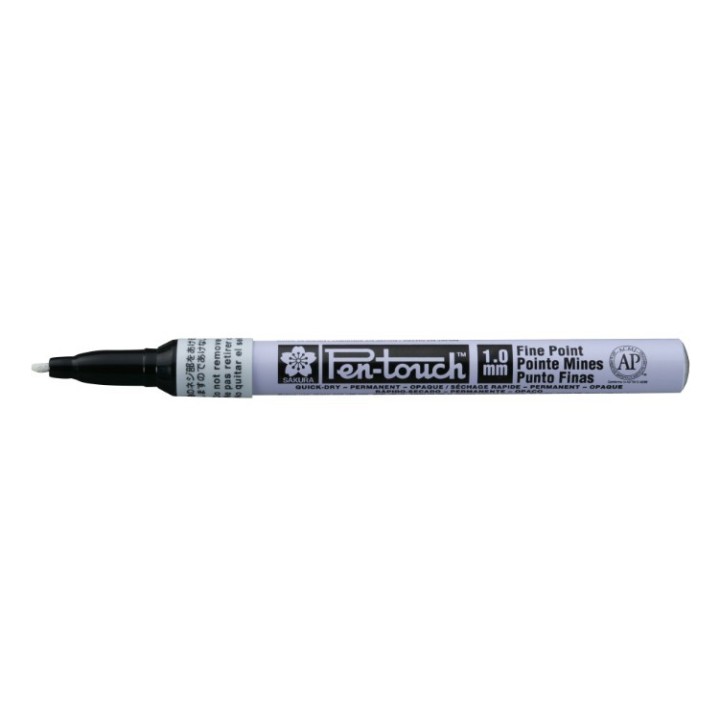 Sakura Pen-touch Marker fijn 1.0mm wit
