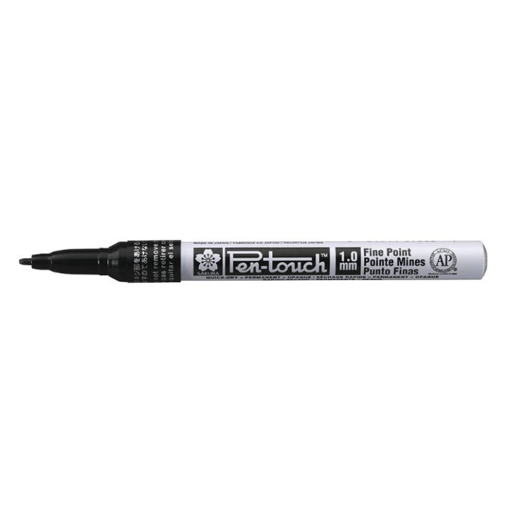 Sakura Pen-touch Marker fijn 1.0mm zwart