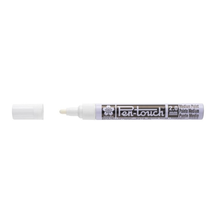Sakura Pen-touch Marker medium 2.0mm wit