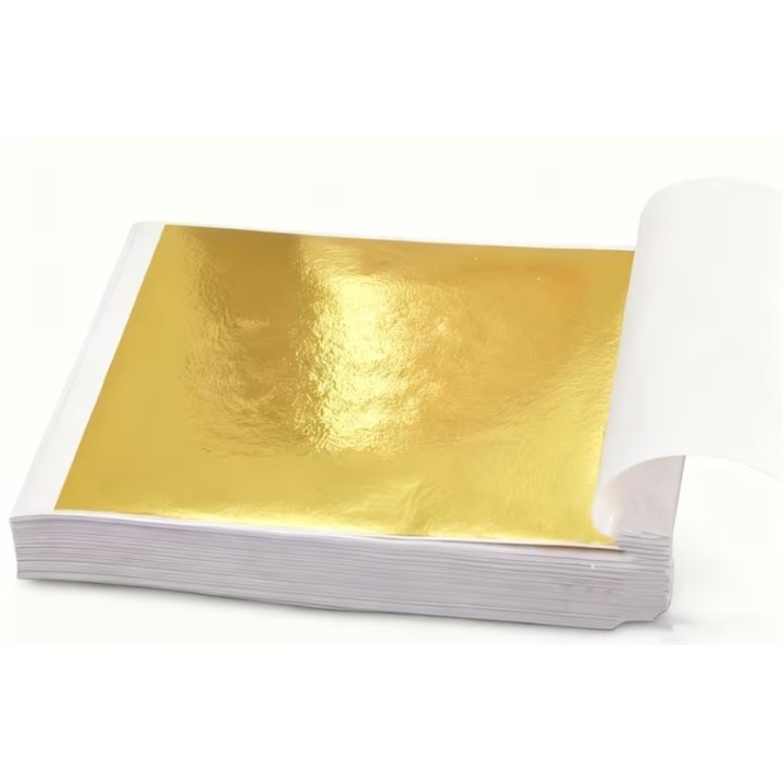Bladgoud 9x9cm 100 vel