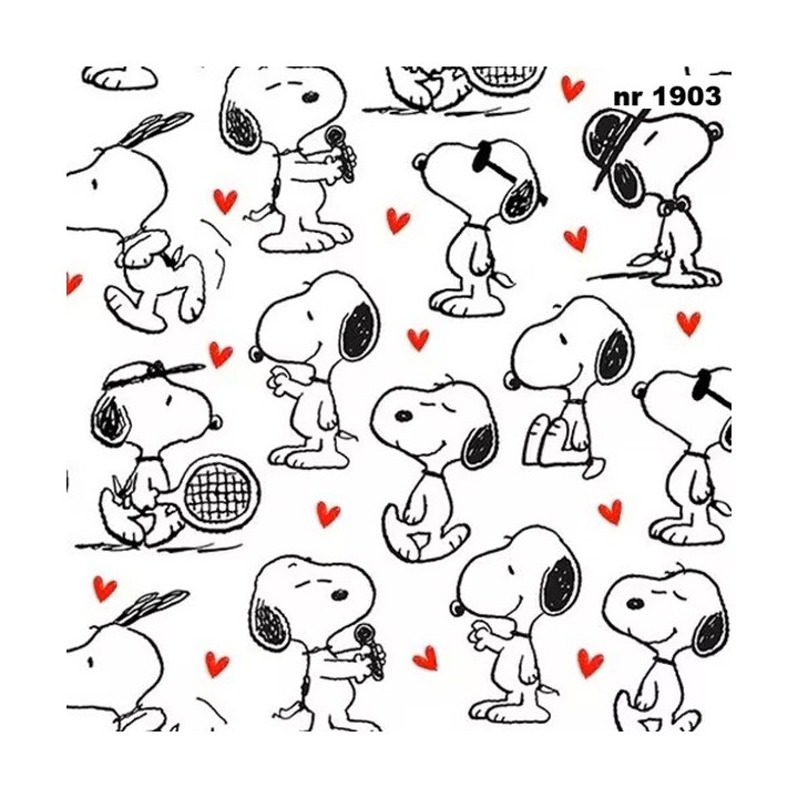 Snoopy Infinity servet 33x33cm