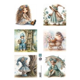 Marianne Design Knipvellen Dreamy spring by Fairybells A4