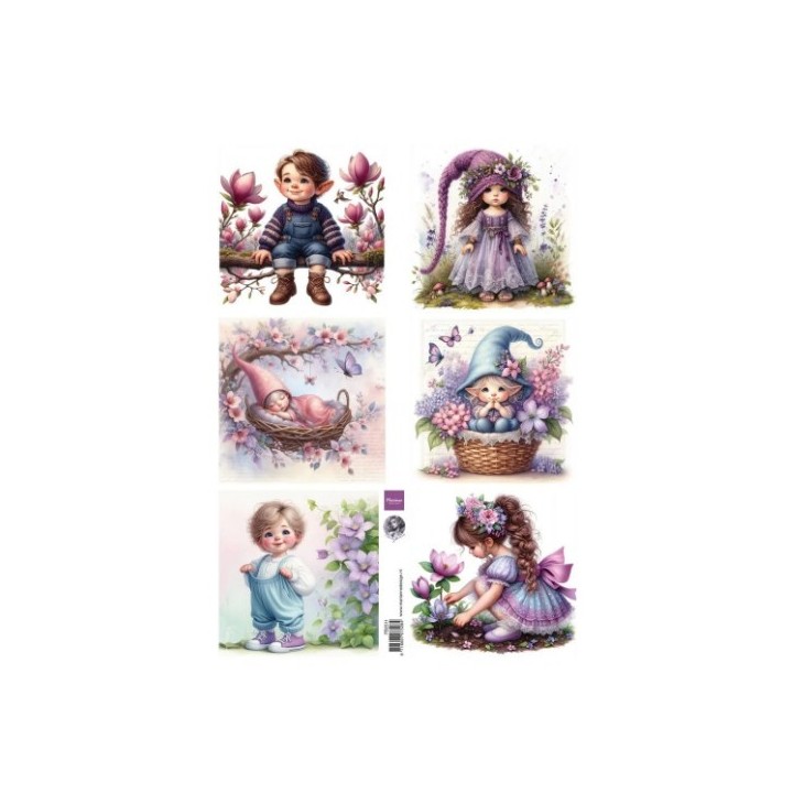 Marianne Design Knipvellen Magical Garden by Fairybells A4