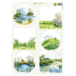 Marianne Design Knipvellen Waterfort A4