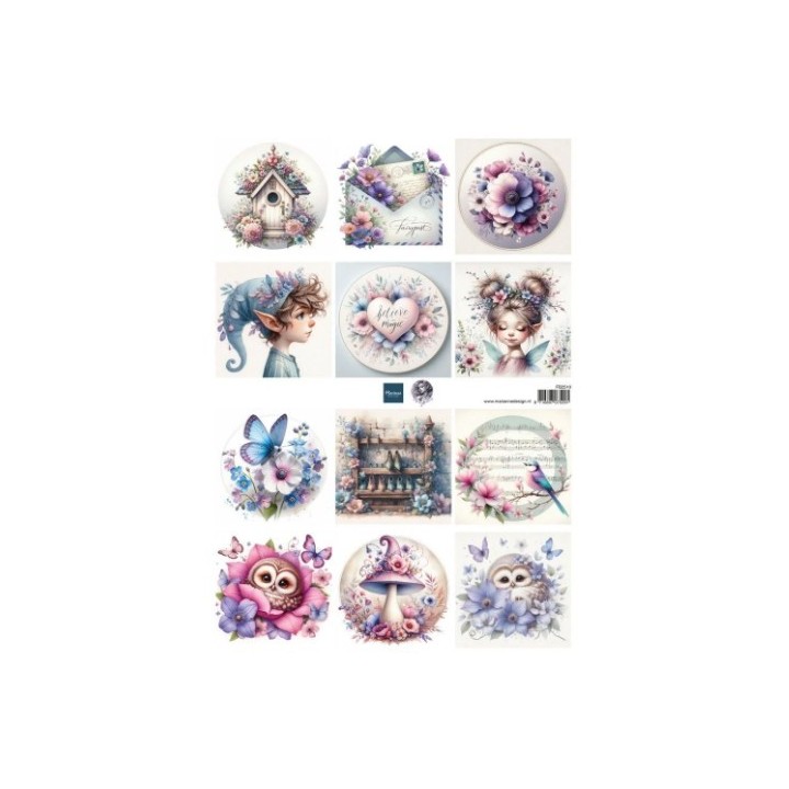 Marianne Design Knipvellen Magical mini's by Fairybells A4