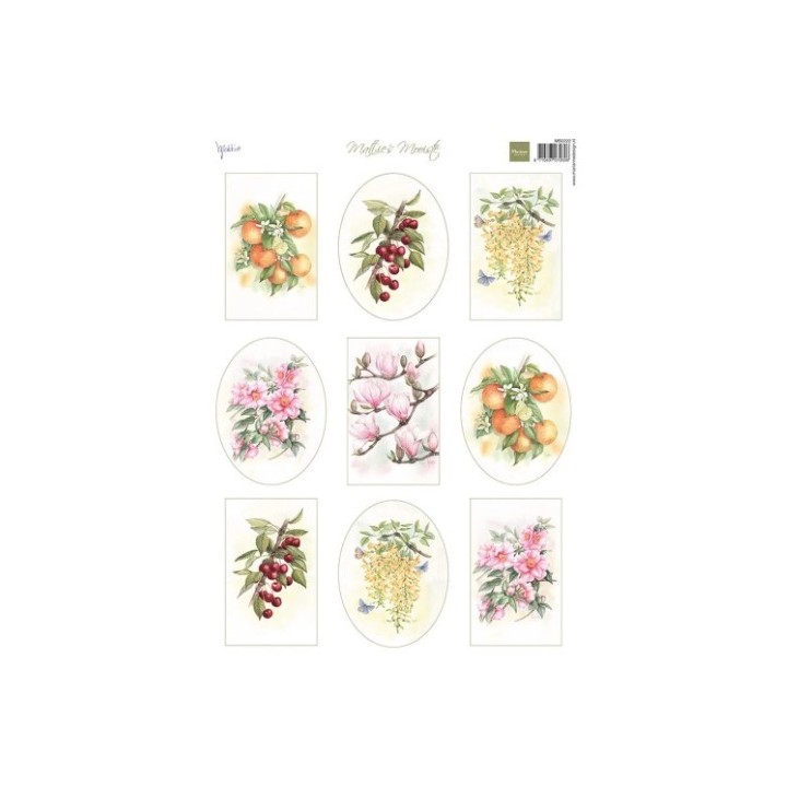 Marianne Design Mattie's mooiste knipvel fruit & flowers A4