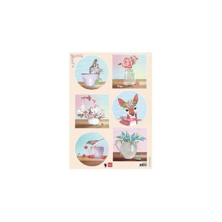 Marianne Design Knipvel sensibility deerA4
