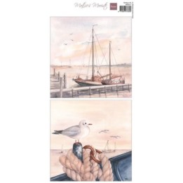 Marianne Design Knipvel Mattie's mooiste harbor XL