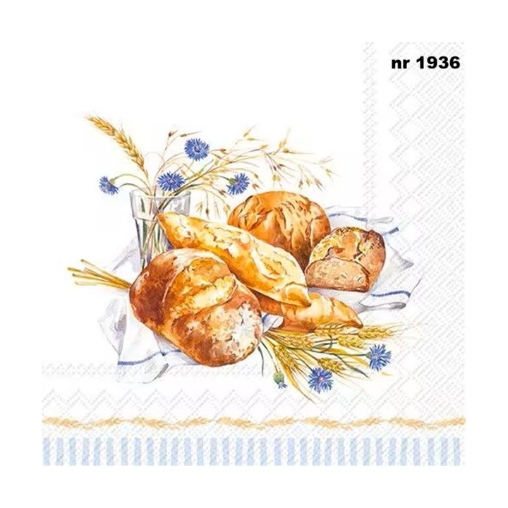 Rustic Delights servet 33x33cm