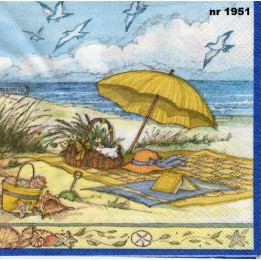 Seaside servet 33x33cm