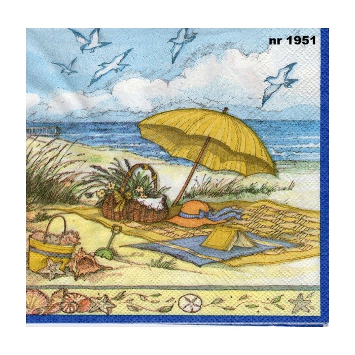 Seaside servet 33x33cm