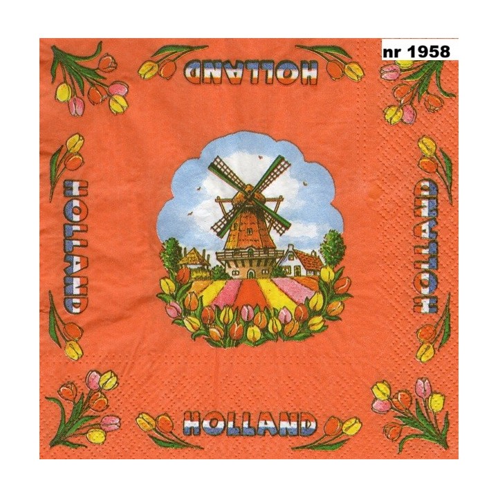 Holland servet 33x33cm