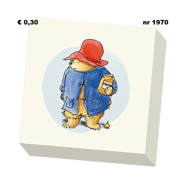 Paddington servet 33x33cm