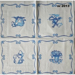 Nederland servet 33x33cm