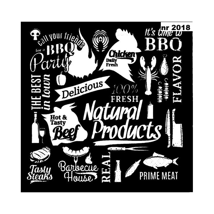 Grill it servet 33x33cm