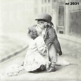 Sagen Kids Love servet 33x33cm
