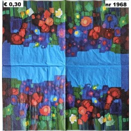 Eleven Flowers, Ton Schulten servet 33x33cm