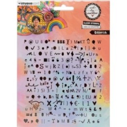 Studio Light Art By Marlene Clear Stamp Gibberish