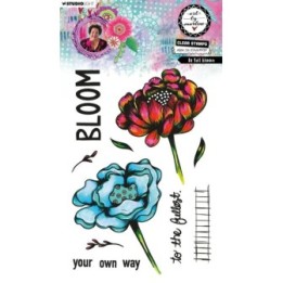 Studio Light Art By Marlene Clear Stamp In Full Bloom