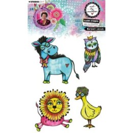 Studio Light Art By Marlene Clear Stamp Marlene's animals