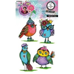 Studio Light Art By Marlene Clear Stamp Marlene's Birds