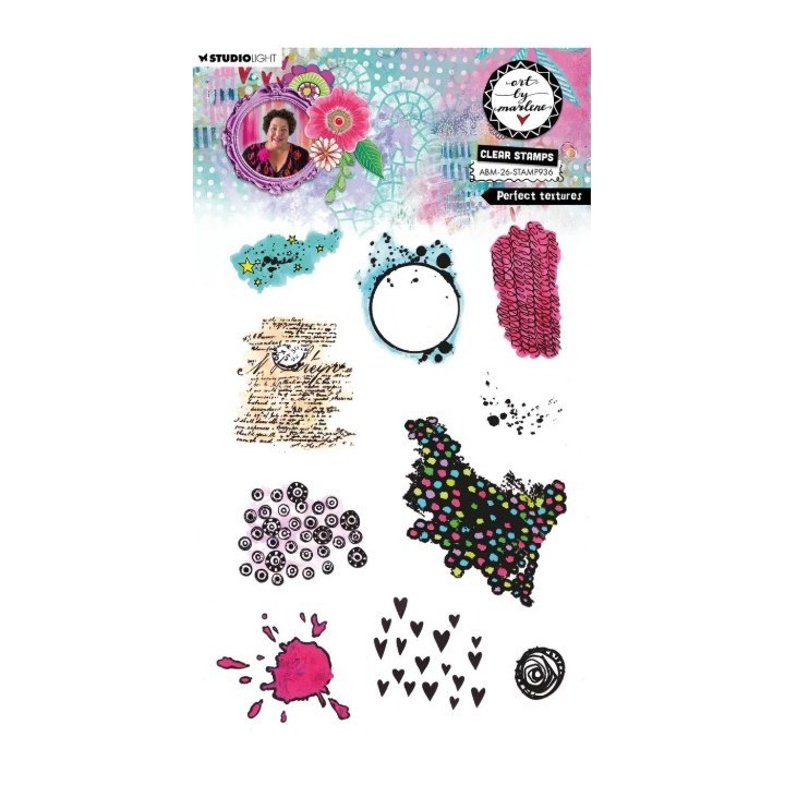 Studio Light Art By Marlene Clear Stamp Perfect Textures