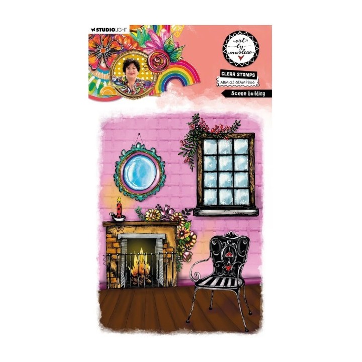 Studio Light Art by Marlene Clear Stamp Scene building