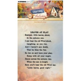 Studio Light Charming Autumn Clear Stamps Leaves at play