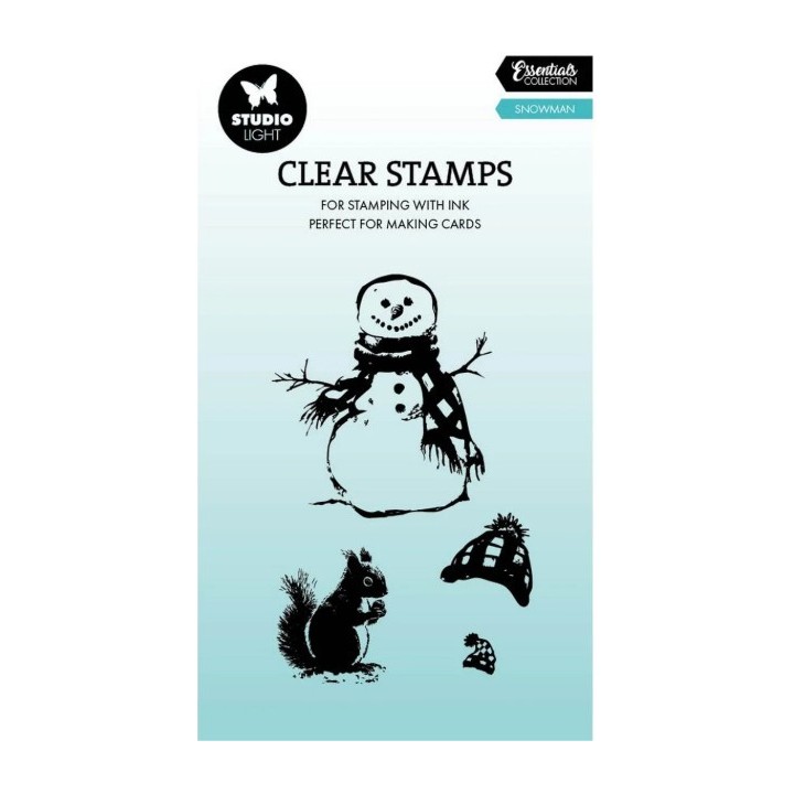 Studio Light Clear Stamp Snowman Essentials 56x88x3mm
