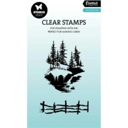 Studio Light Clear Stamp Winterscape Essentials 57x86x3mm